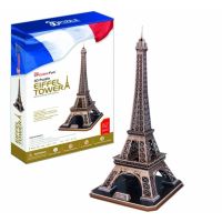 Puzzle 3D LED Wieża Eiffla Zestaw XL 82 el