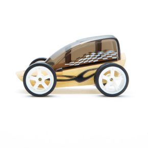 Auto Czarna wyścigówka