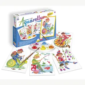 Akwarele Krasnale
