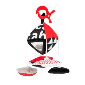 Canpol babies kontrastowa karuzelka podróżna do wózka i fotelika Sensory Toys