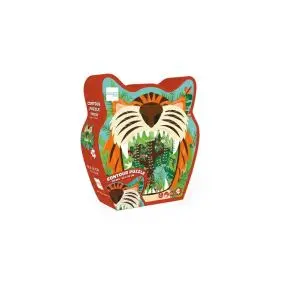 Scratch, Puzzle konturowe Tygrys 59 elem.