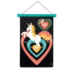 Scratch, Rzutki magnetyczne Jednorożec brokat, rozmiar L