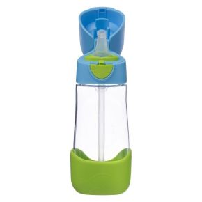 Butelka tritanowa ze słomką 450 ml, Ocean Breeze, b.box