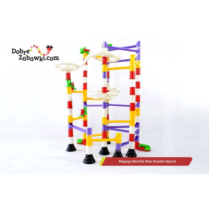 Migoga Marble Run Double Spiral