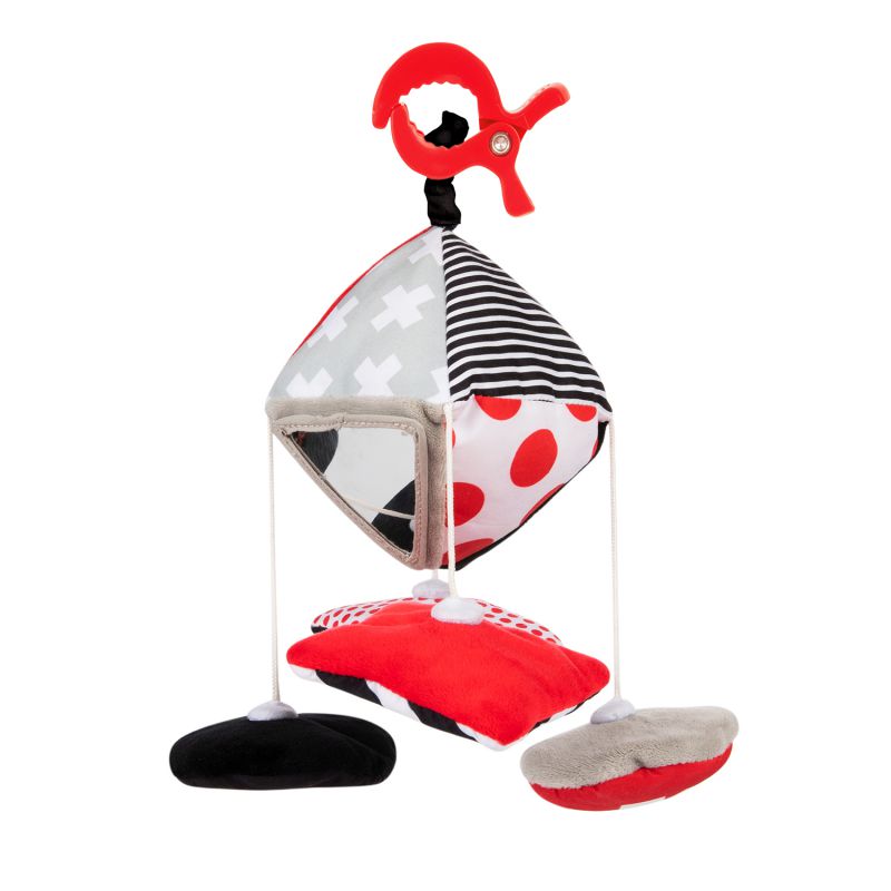 Canpol babies kontrastowa karuzelka podróżna do wózka i fotelika Sensory Toys