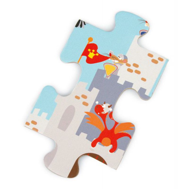 Scratch, Puzzle Rycerz 60 szt.