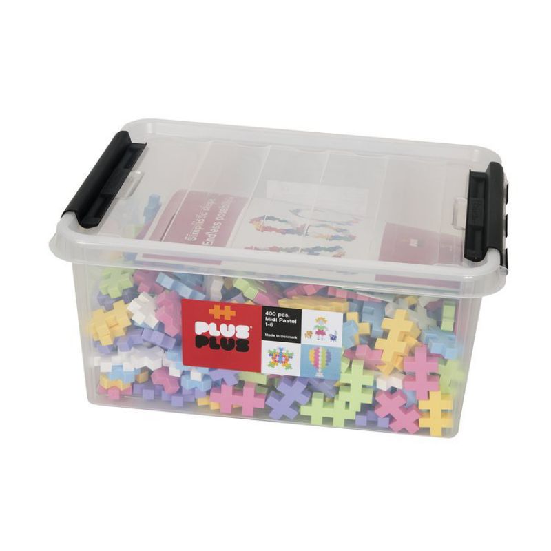 Plus-Plus, Midi Pastel - 400 szt - Edukacja